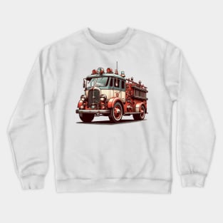 Fire Truck Crewneck Sweatshirt